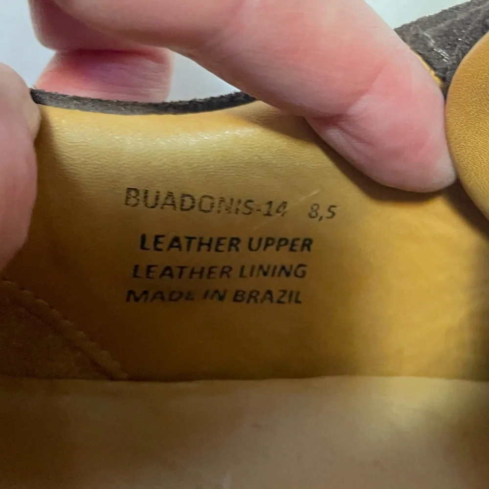 Brothers United Brown Suede Adonis Sz 8.5 - Picture 5 of 7